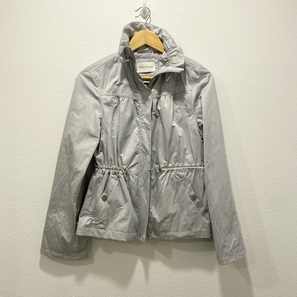 White House Black Market Women's Fashion Rain Coat - Small